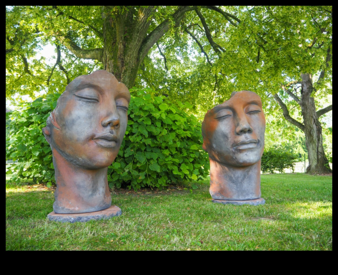 Înfloriri de bronz: atragerea artei de grădină sculpturală