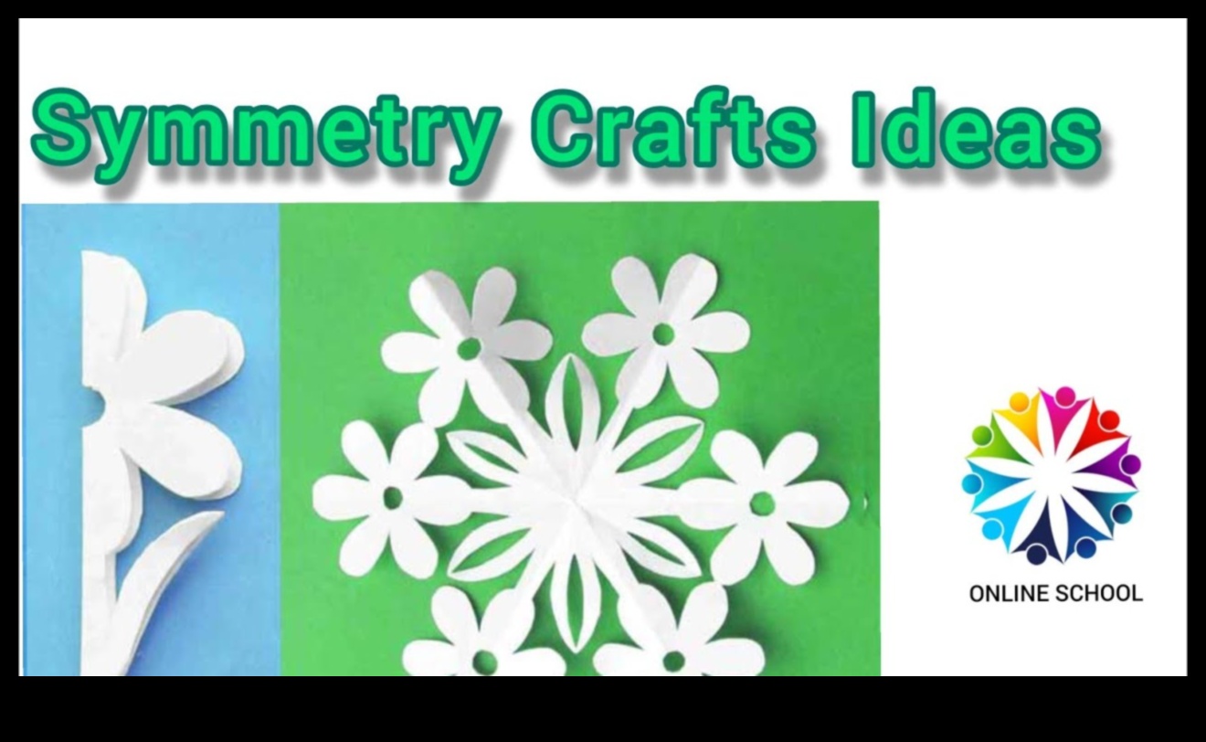 Arta simetriei în designul meșteșugului 3 Meșteșuguri de bricolaj și modele geometrice: crearea de simetrie în artă