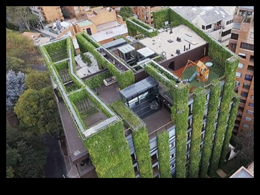Ecologizarea junglei de beton Cum poate crea grădinăritul vertical la retrageri urbane 1 Înfloriri înalte: grădinărit vertical pentru retrageri urbane