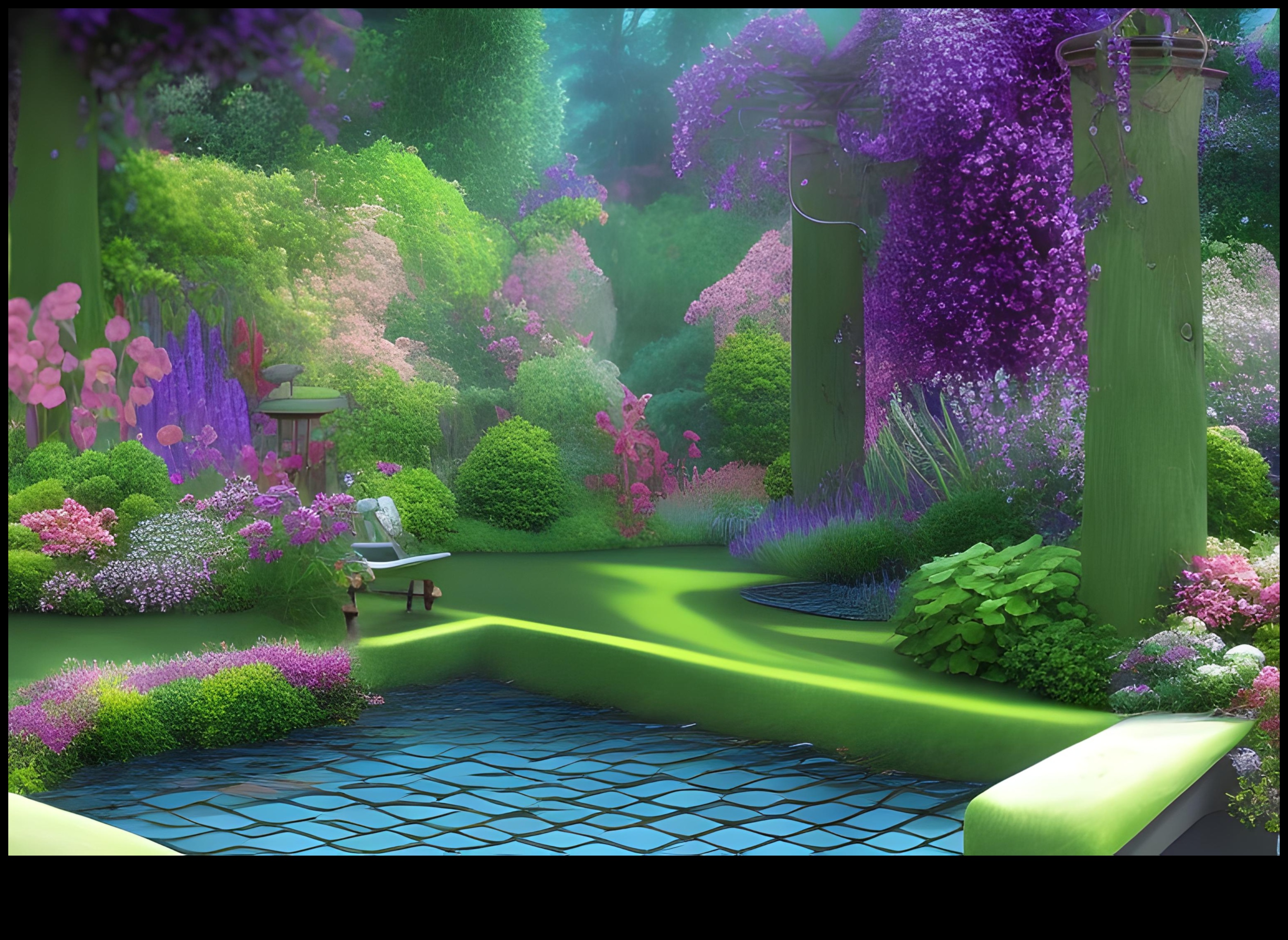 Fundaluri uluitoare: splendoarea designului grădinii