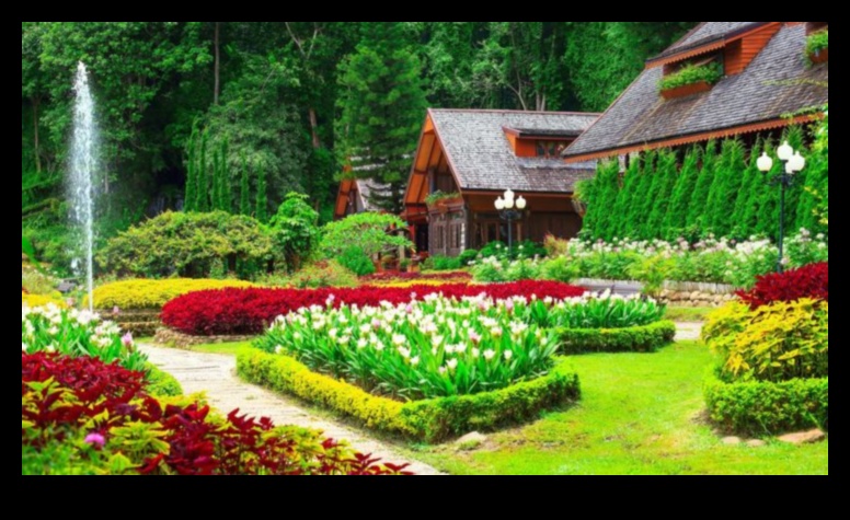 Fundaluri uluitoare: splendoarea designului grădinii