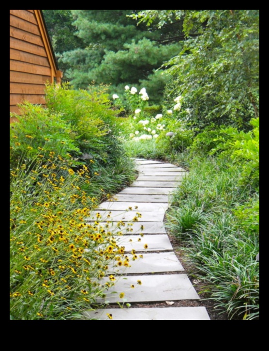 Tranquil Trails Căi spre fericire în grădina ta 4 Trasee liniștite: Căi de design de grădină spre fericire