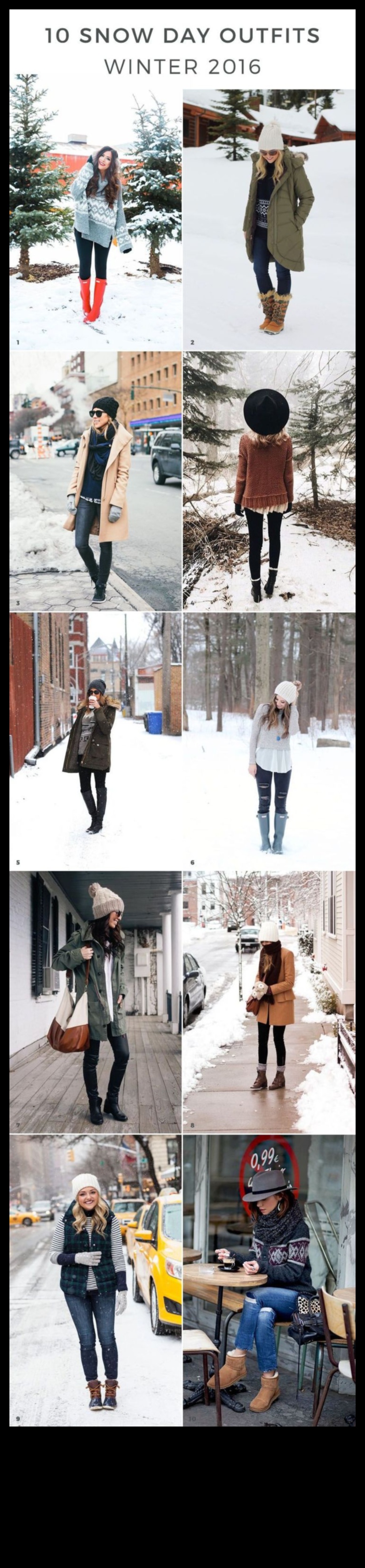 Sofisticare de ninsori: ținute elegante de iarnă pentru nopți reci