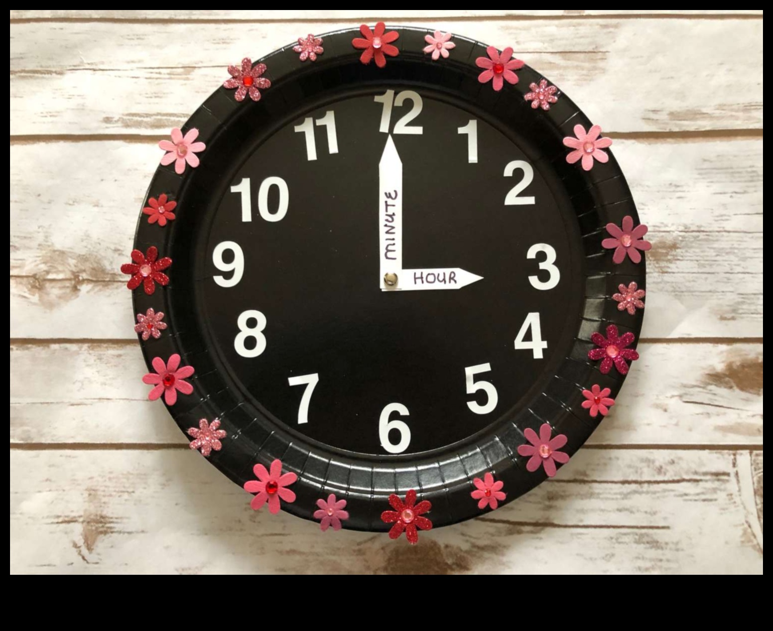 Ceasuri de hârtie de bricolaj: ceasuri handmade pentru decor