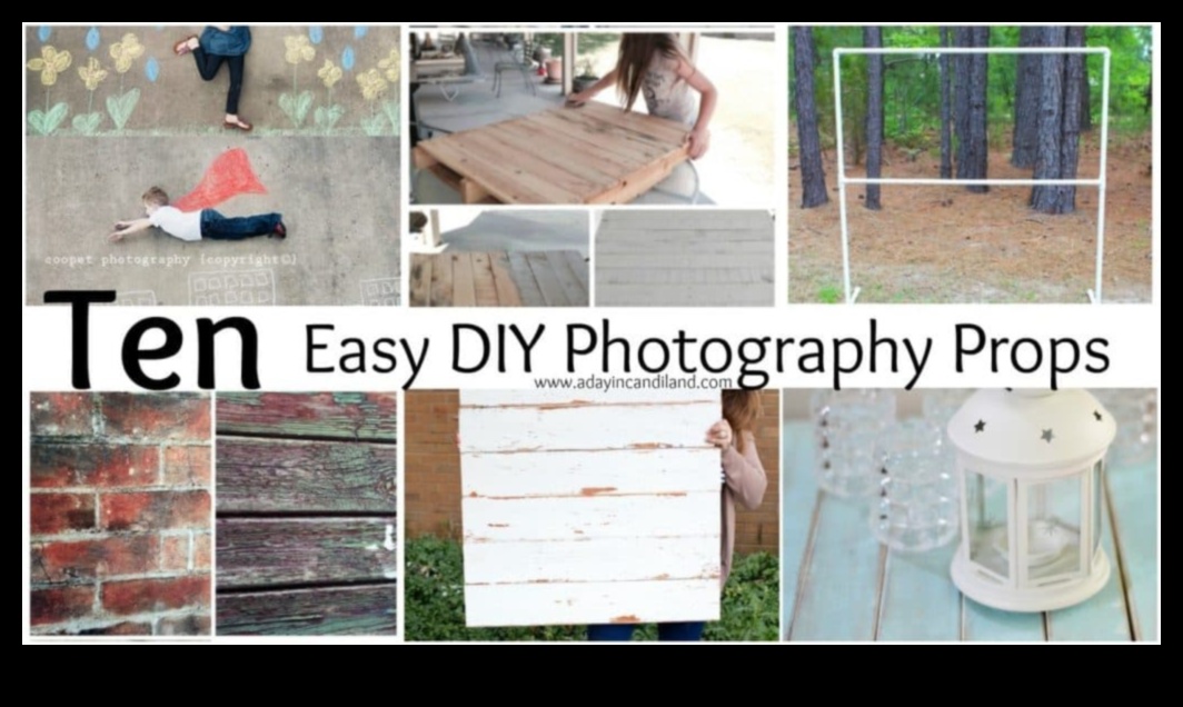 Recuzări de fotografie de bricolaj: ridicarea ședințelor foto