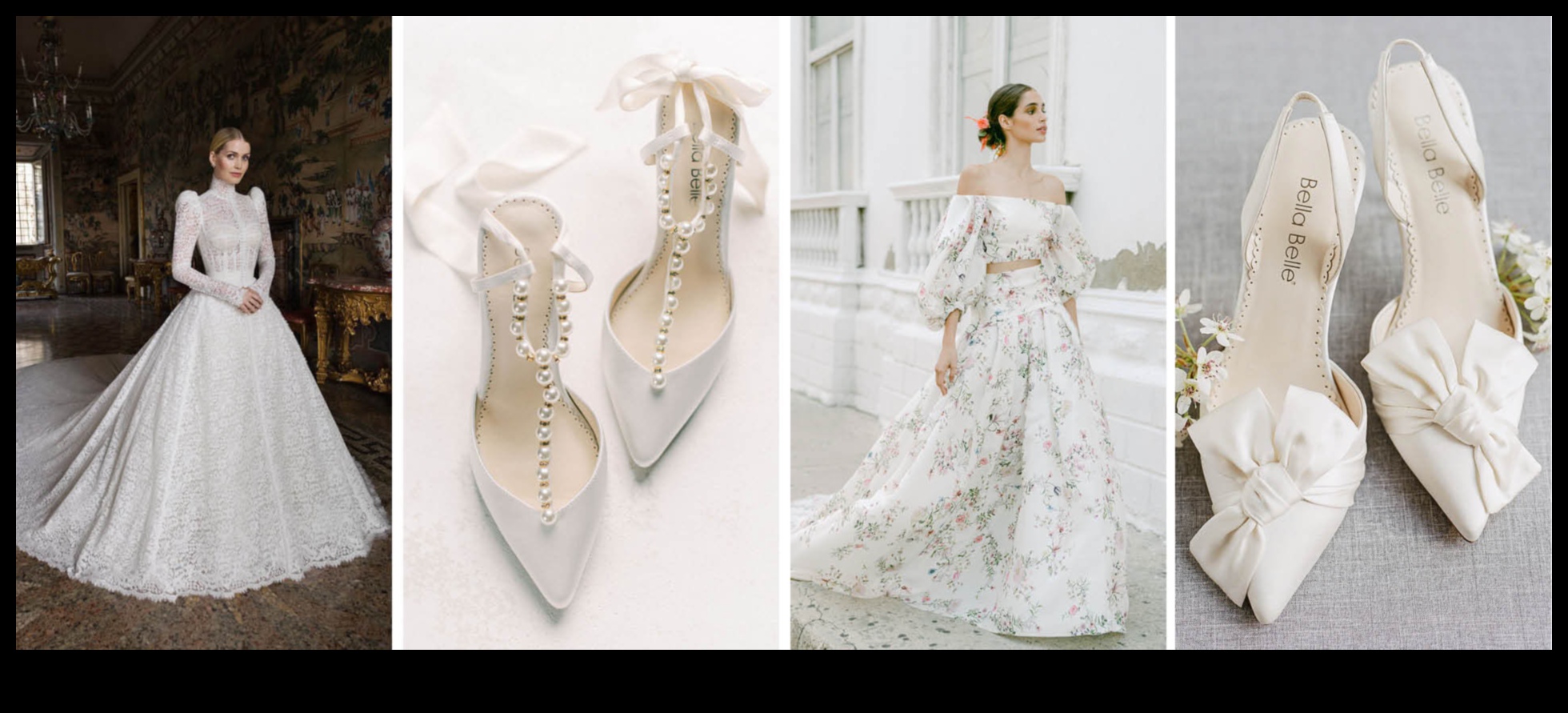 Pași uimitori: pantofi de mireasă pentru mireasa modernă