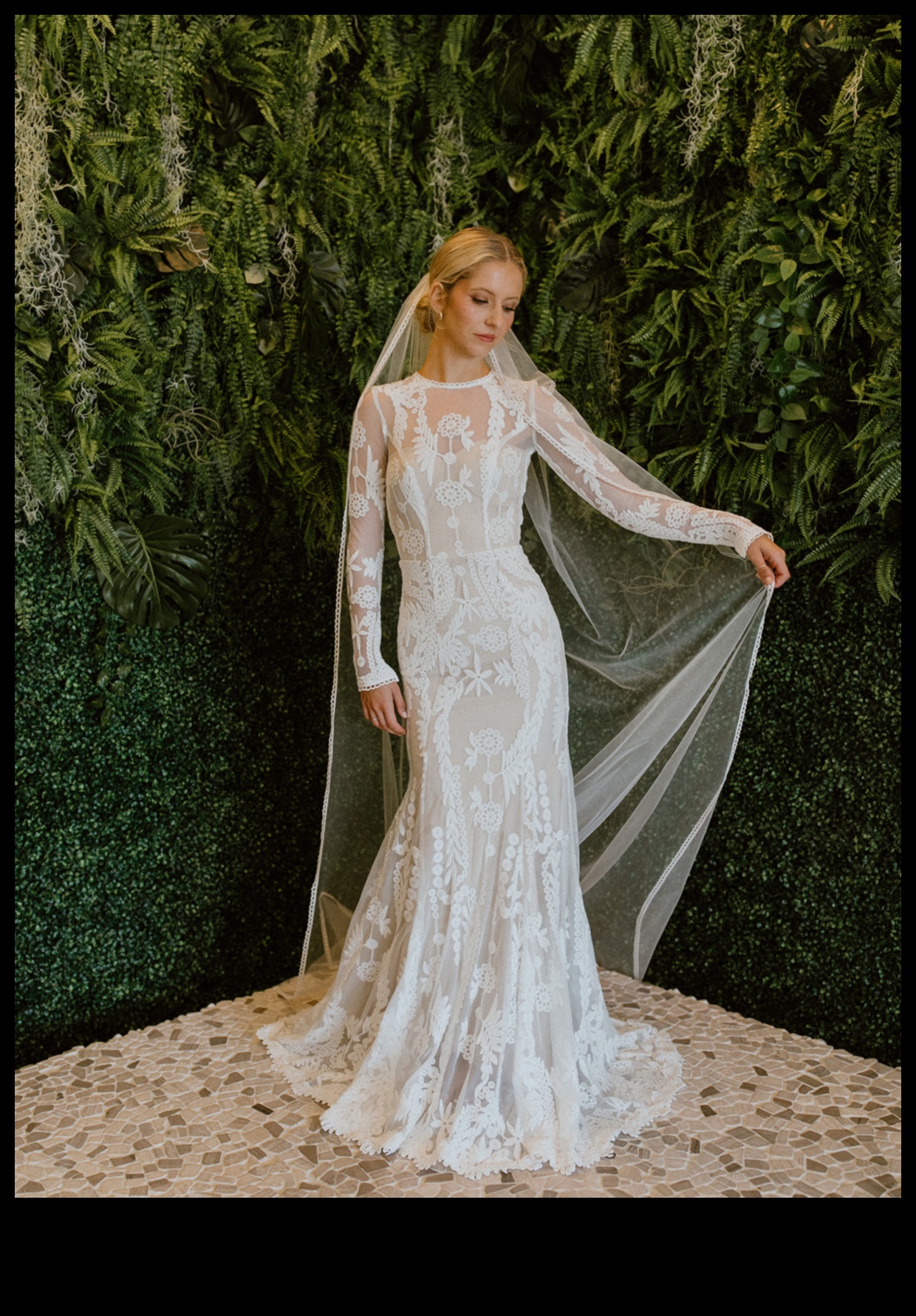 Șoapte chic: încântare a ținutei de mireasă în fiecare detaliu