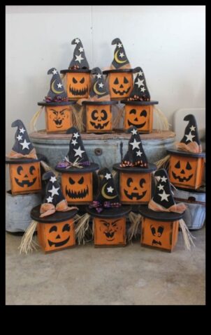 Crafturi de recoltare bricolaj bricolaj pentru Halloween
