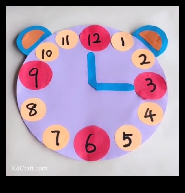 Ceasuri de hârtie de bricolaj: ceasuri handmade pentru decor